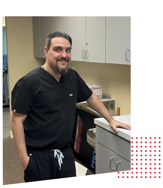 Dr. Brian Long, a chiropractor at Barrows Chiropractic & Wellness Clinic